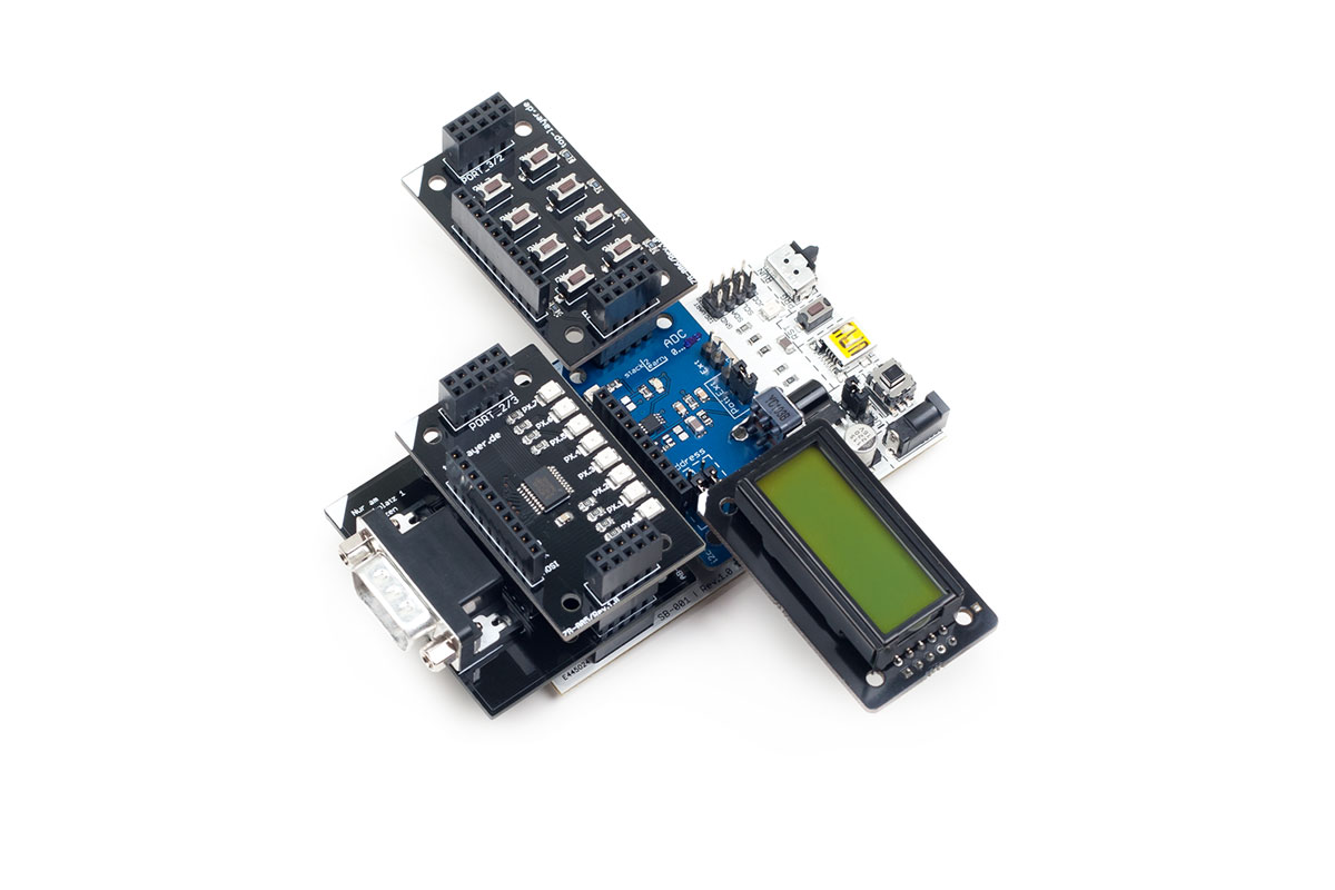 stack2Learn SB-001 V1.00: 8051 Mikrocontrollerboard mit AT89C513
